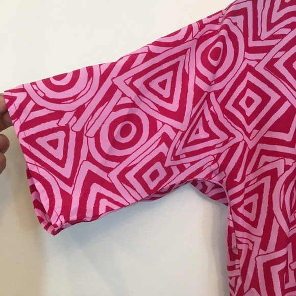 LuLaRoe Bianca Pink Printed Kimono  - NWT - Picture 5 of 6